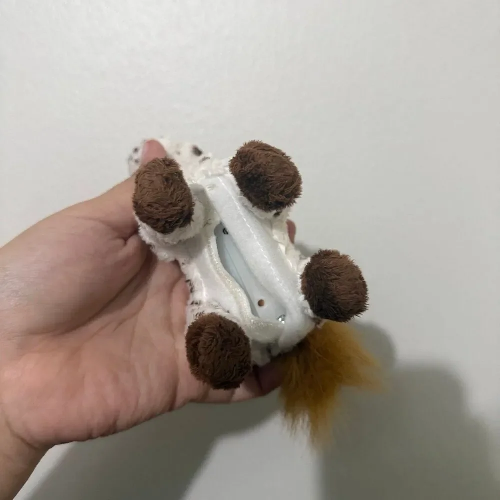 FurReal Friends Snuggimals Walkin Ponies White With Brown Spots Horse Pony